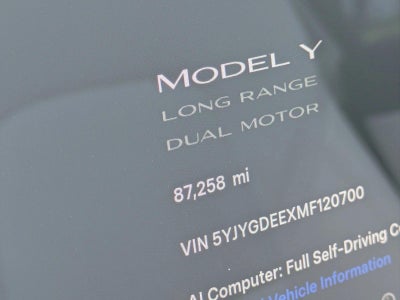 2021 Tesla Model Y Long Range AWD