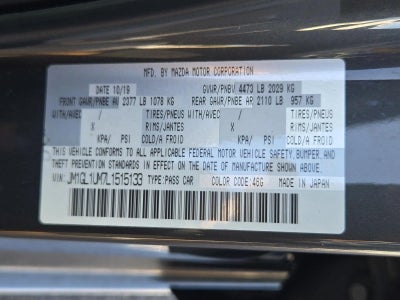 2020 Mazda Mazda6 Sport Auto