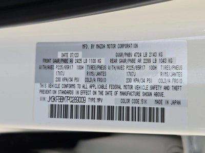 2023 Mazda Mazda CX-5 2.5 S Select Package AWD