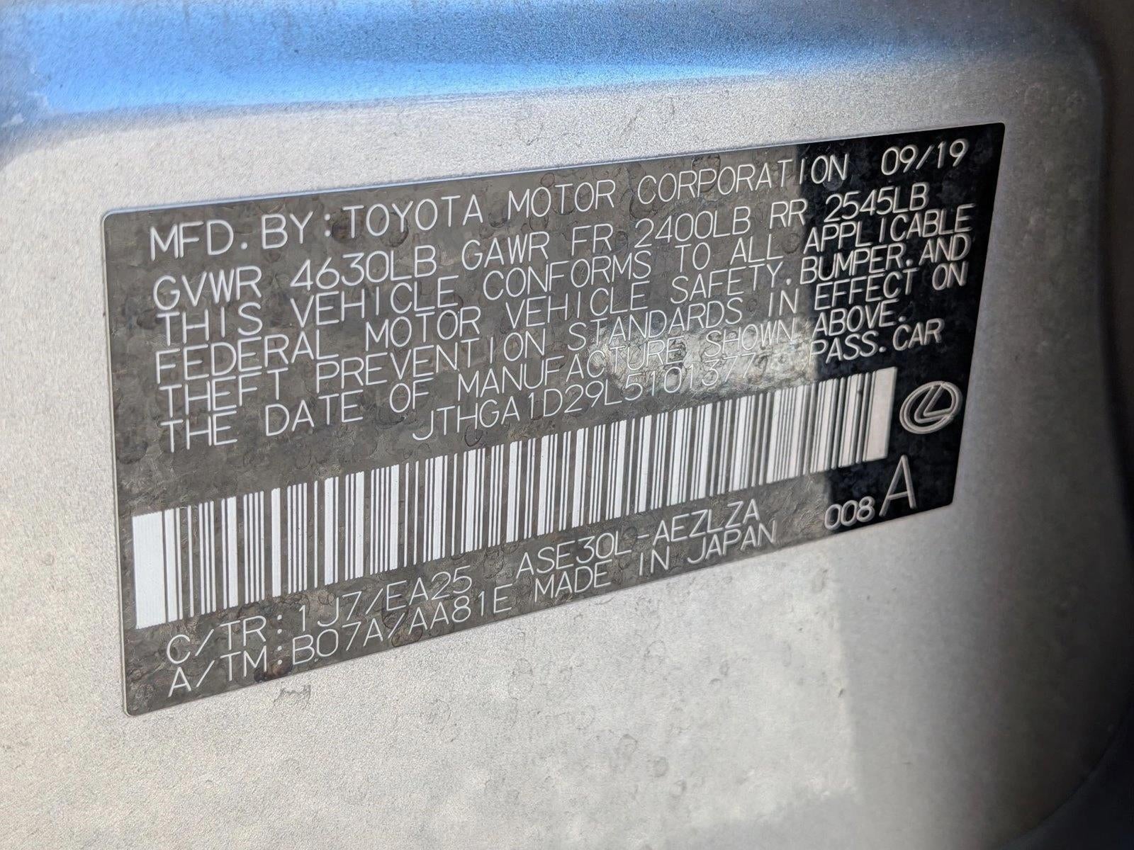 2020 Lexus IS 300 F SPORT RWD