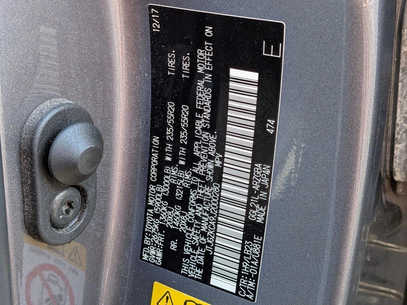 2018 Lexus RX 350L Premium FWD