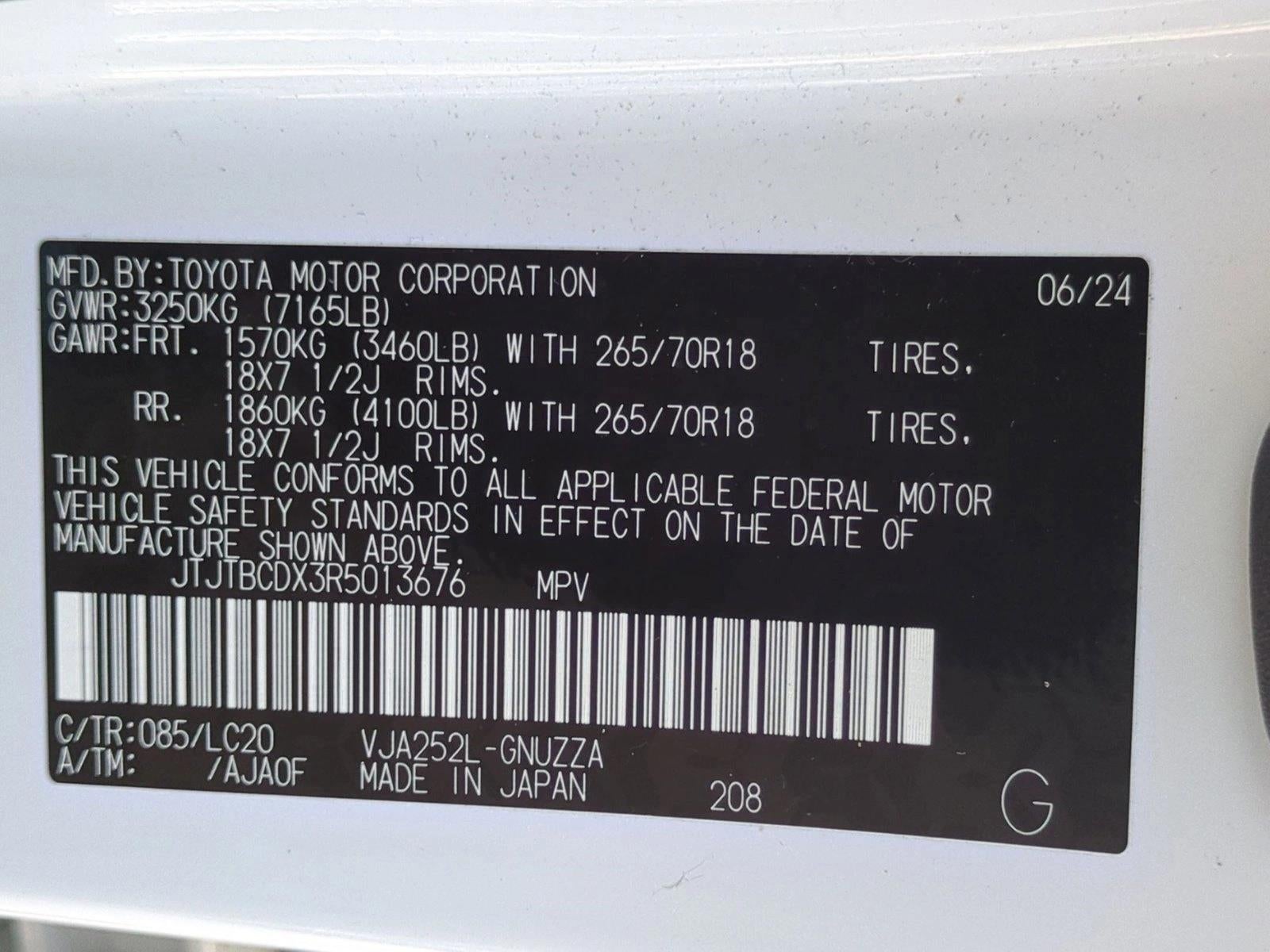 2024 Lexus GX 550 Overtrail+ 4WD