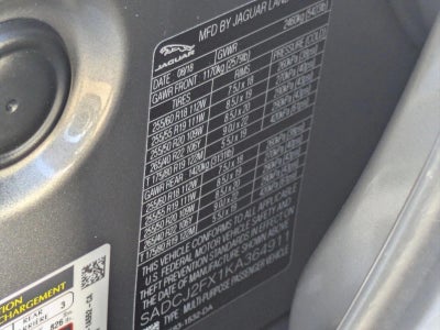 2019 Jaguar F-PACE 25t Premium AWD