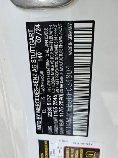 2024 Mercedes-Benz CLE CLE 300 4MATIC® Coupe