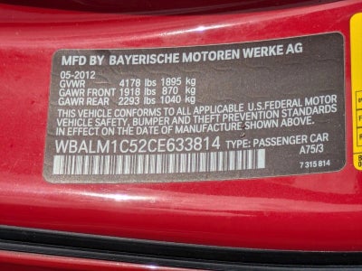 2012 BMW Z4 sDrive35is Roadster