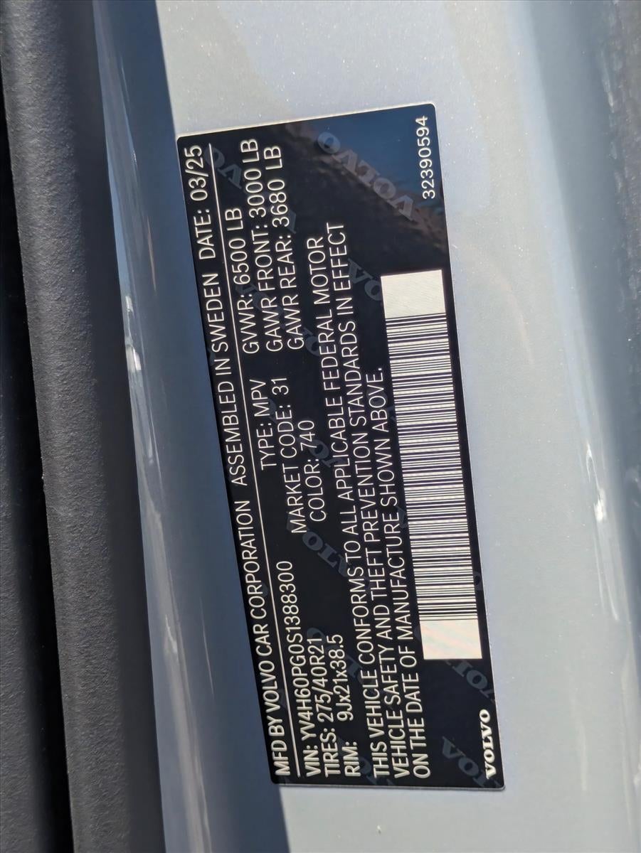 2025 Volvo XC90 Plug-In Hybrid 2025.5 T8 AWD Ultra 7-Seater