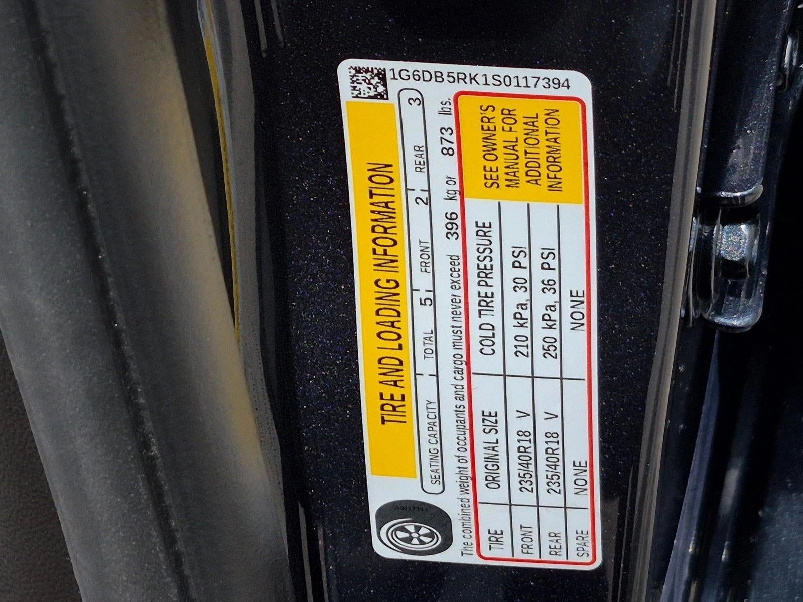 2025 Cadillac CT4 4dr Sdn Premium Luxury