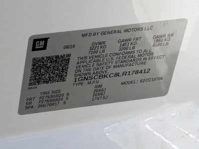 2020 Chevrolet Tahoe 2WD LT