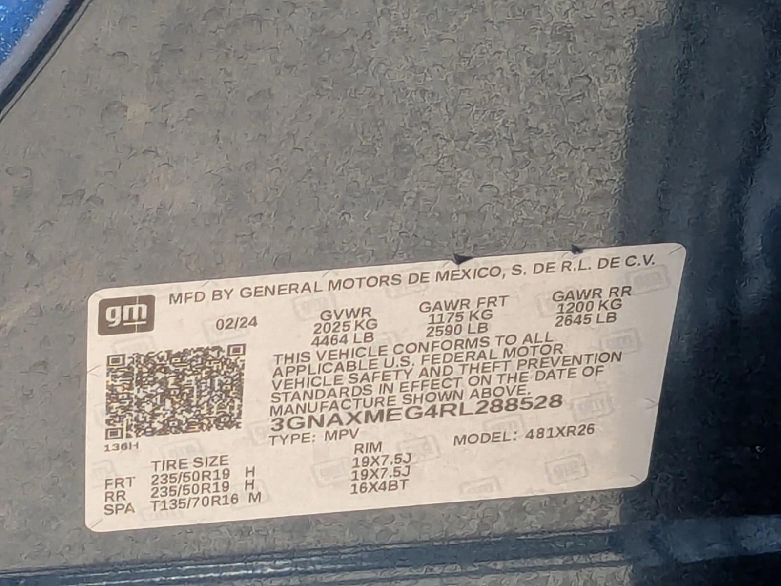 2024 Chevrolet Equinox FWD RS