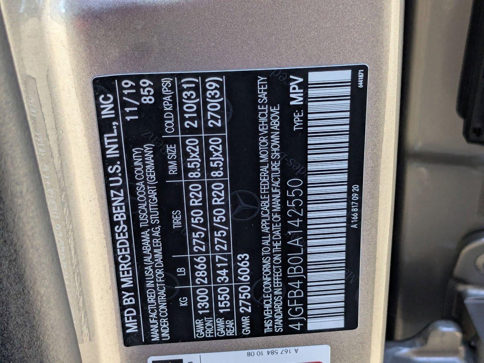 2020 Mercedes-Benz GLE GLE 350 SUV