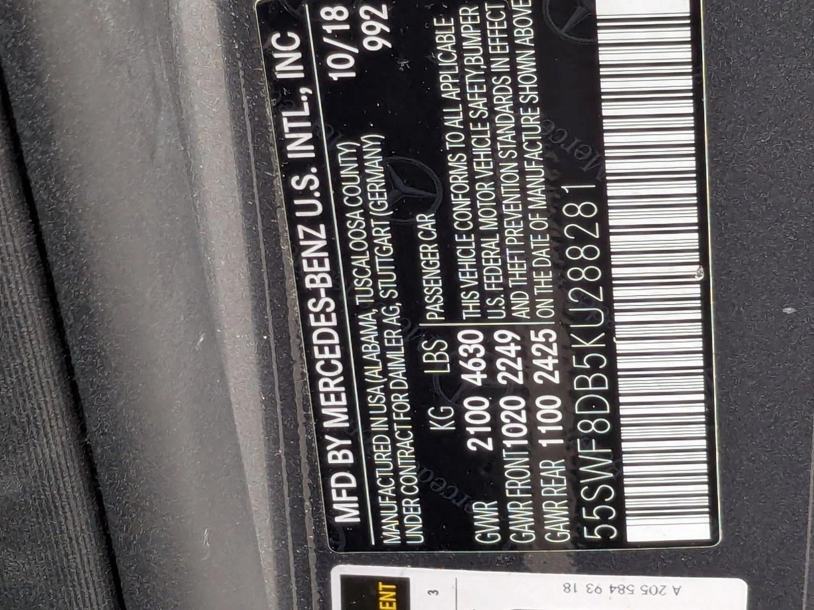 2019 Mercedes-Benz C-Class C 300 Sedan