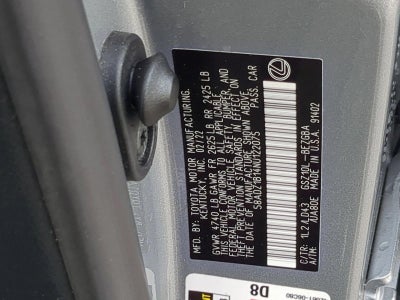 2022 Lexus ES 350 FWD