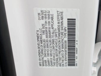 2026 Honda Passport RTL AWD
