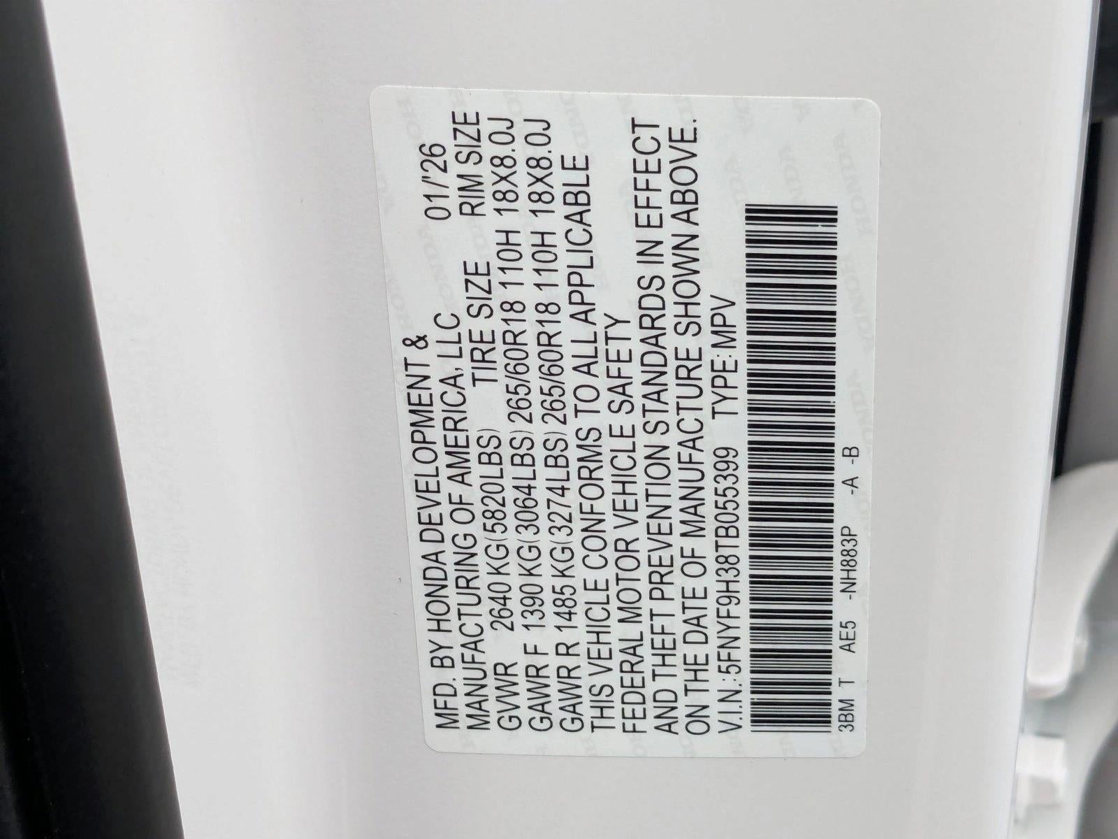 2026 Honda Passport RTL AWD