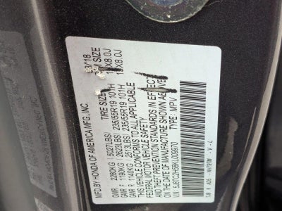 2019 Acura RDX AWD w/Technology Pkg