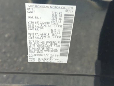 2020 INFINITI QX60 LUXE AWD