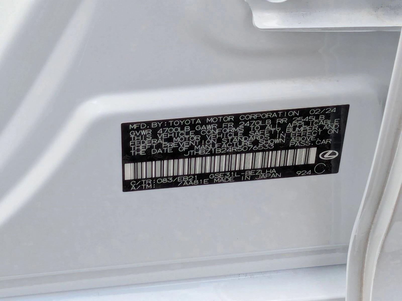 2024 Lexus IS 350 F SPORT Design RWD