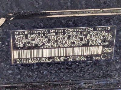 2013 Lexus LS 460 4dr Sdn AWD