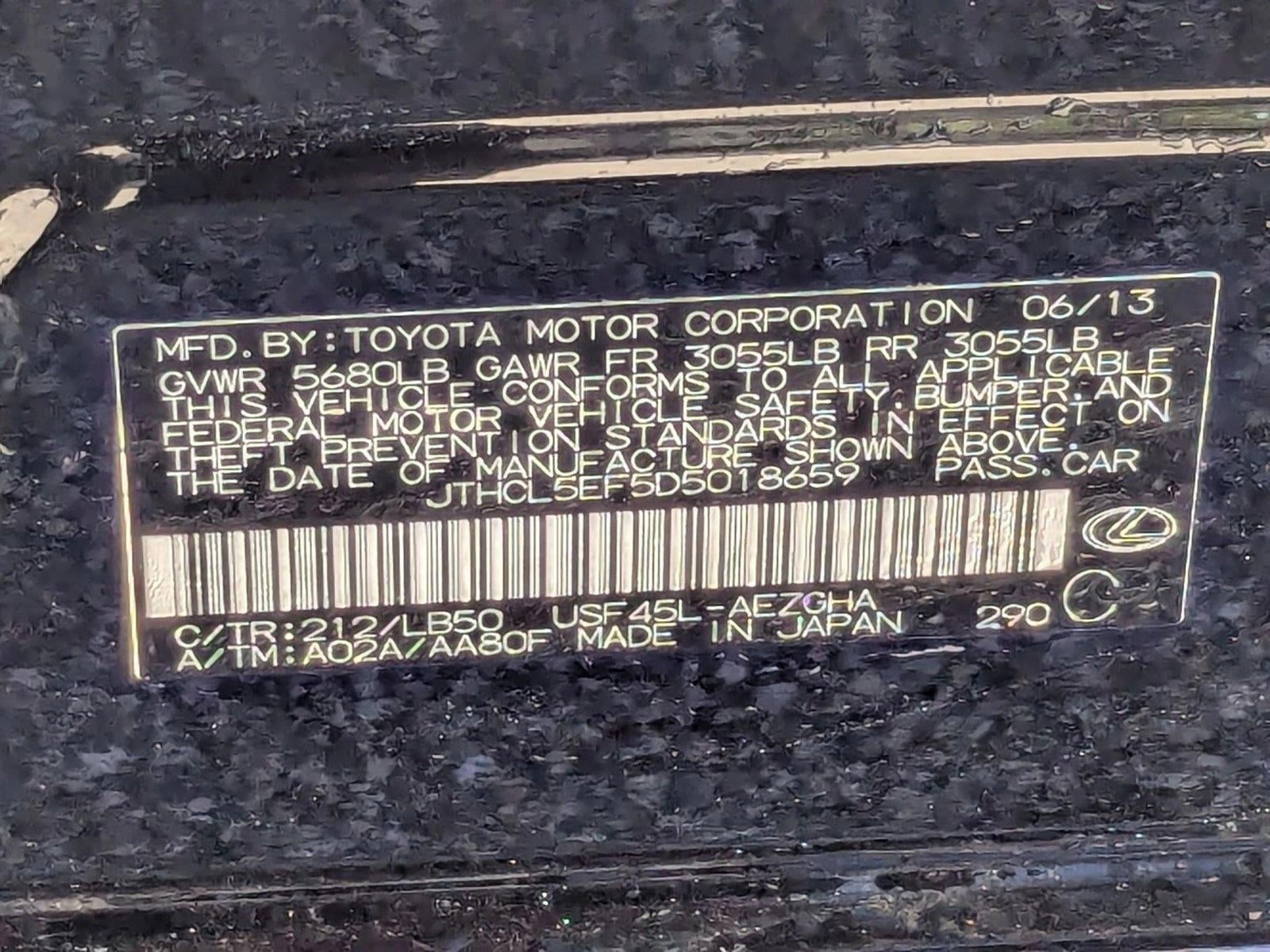 2013 Lexus LS 460 4dr Sdn AWD