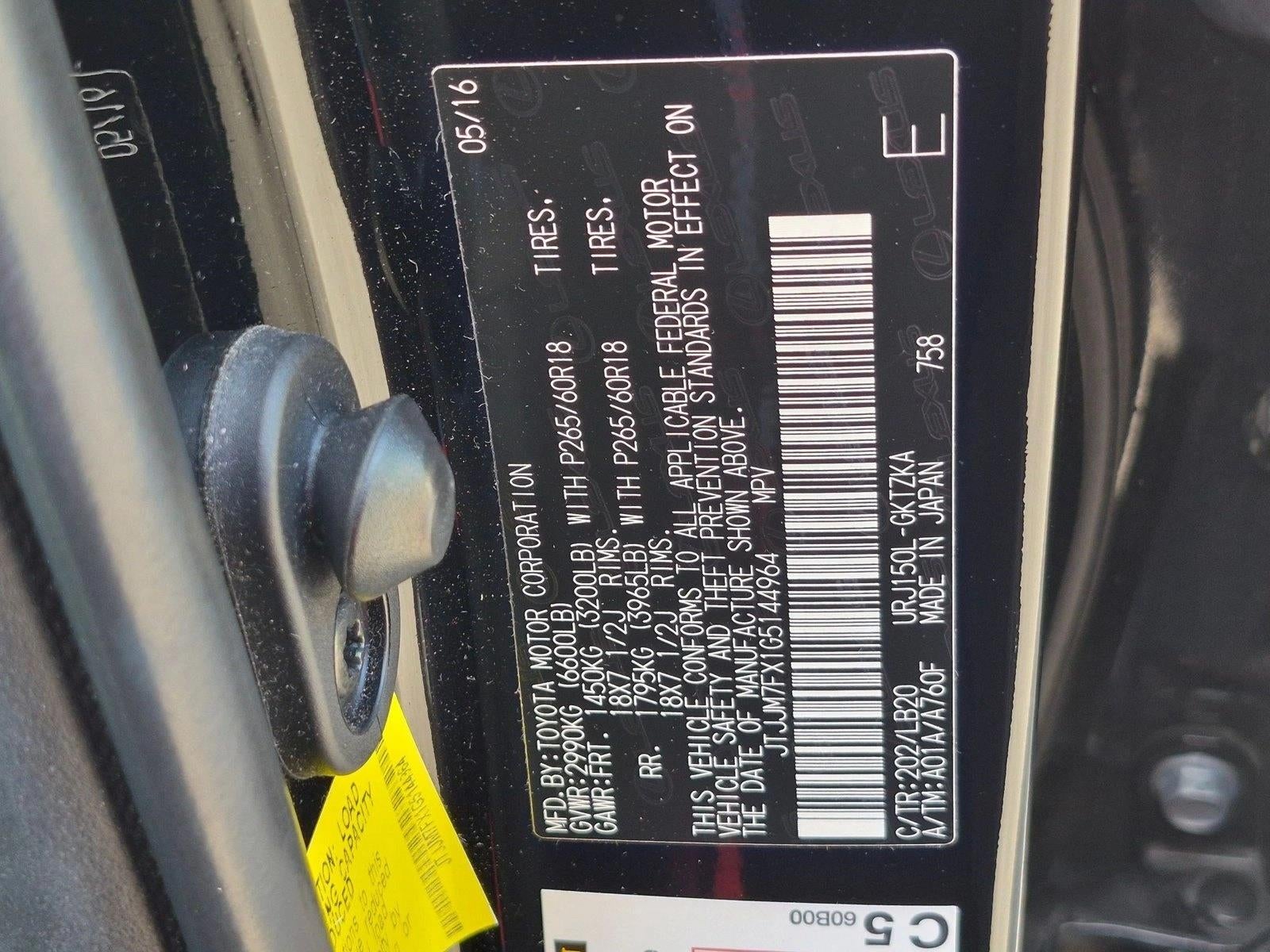2016 Lexus GX 460 4WD 4dr Luxury