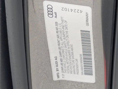 2022 Audi A4 Sedan Premium 40 TFSI quattro