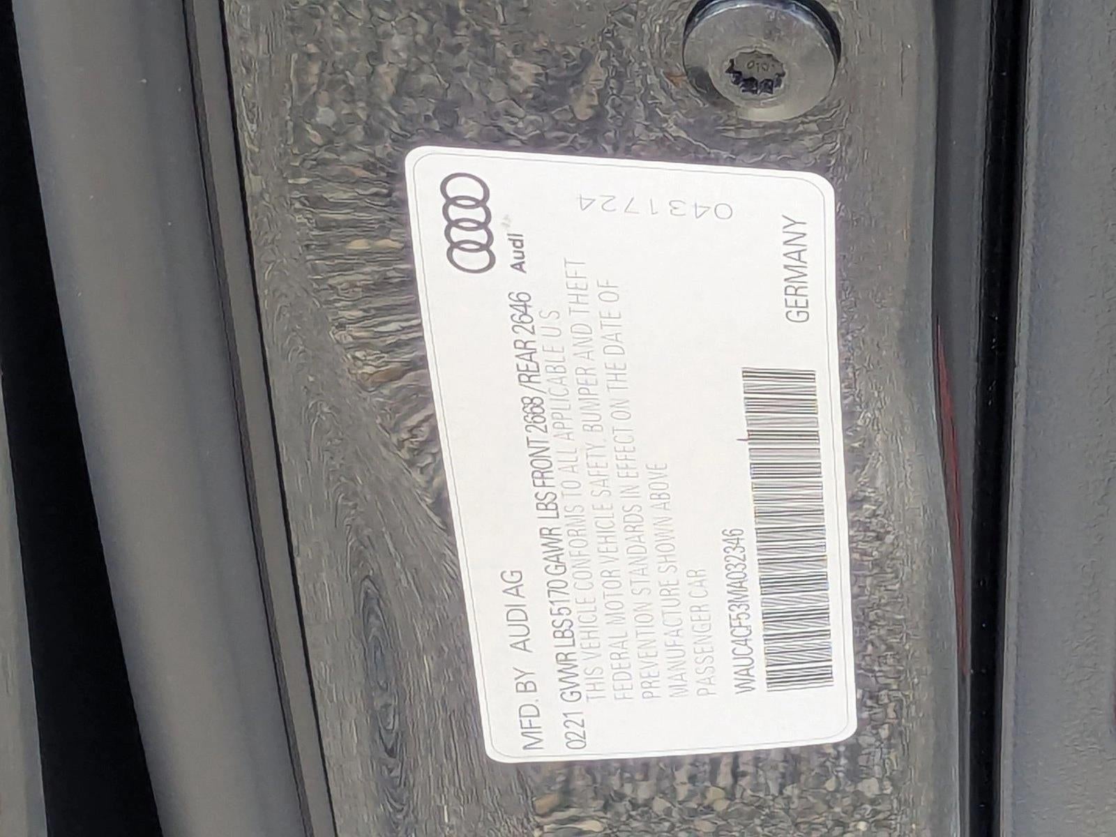 2021 Audi S5 Sportback Premium Plus 3.0 TFSI quattro