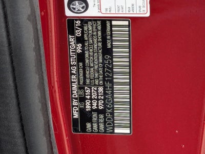 2017 Mercedes-Benz SLC AMG® SLC 43 Roadster