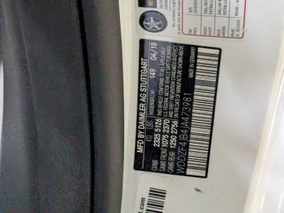 2018 Mercedes-Benz E-Class E 300 RWD Sedan