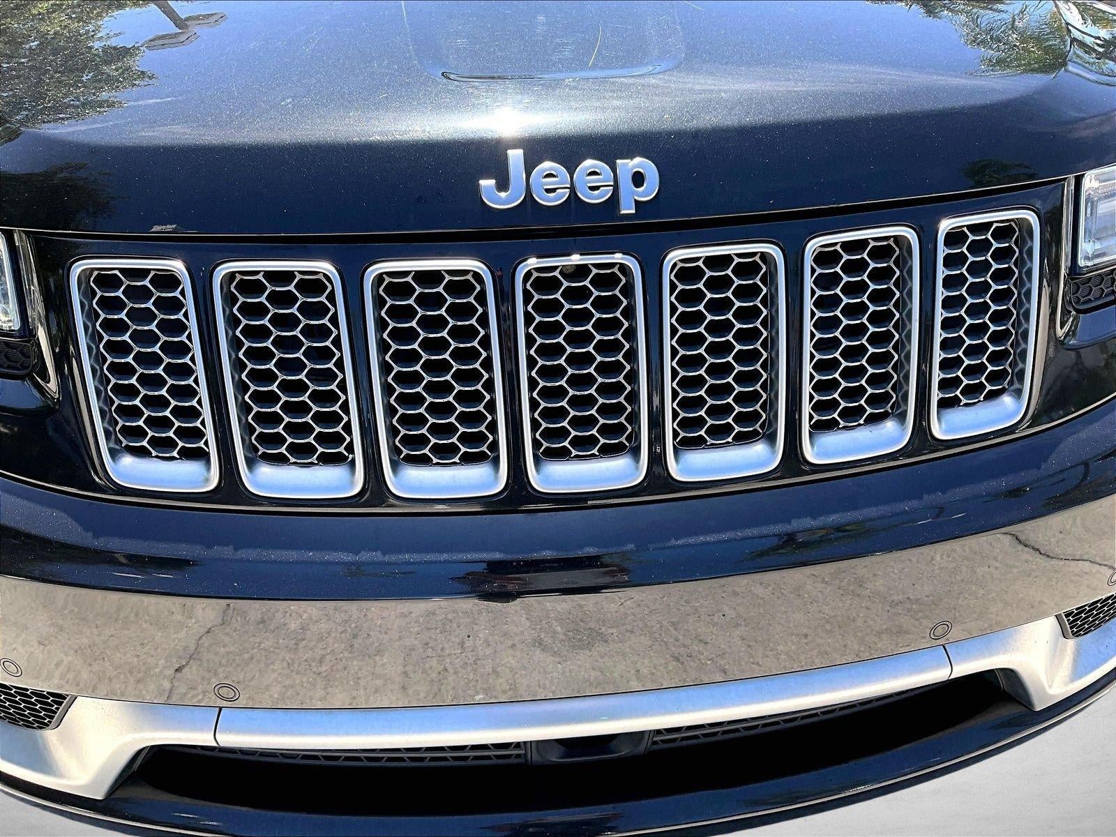2016 Jeep Grand Cherokee RWD 4dr Summit