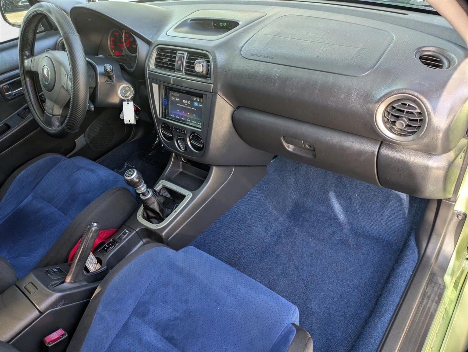 2004 Subaru Impreza Sedan WRX STi w/Gold Wheels