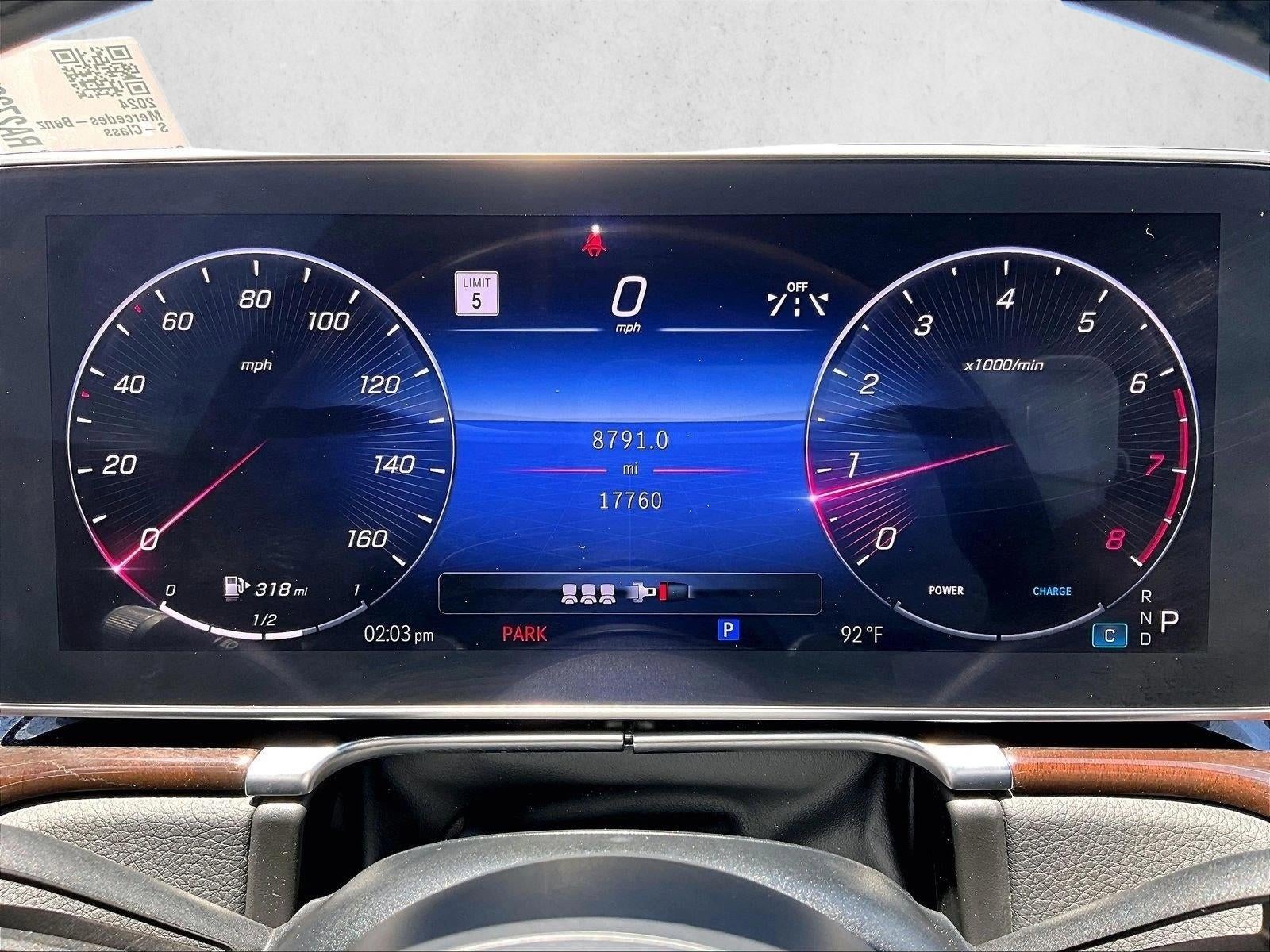 2024 Mercedes-Benz S-Class S 580 4MATIC® Sedan