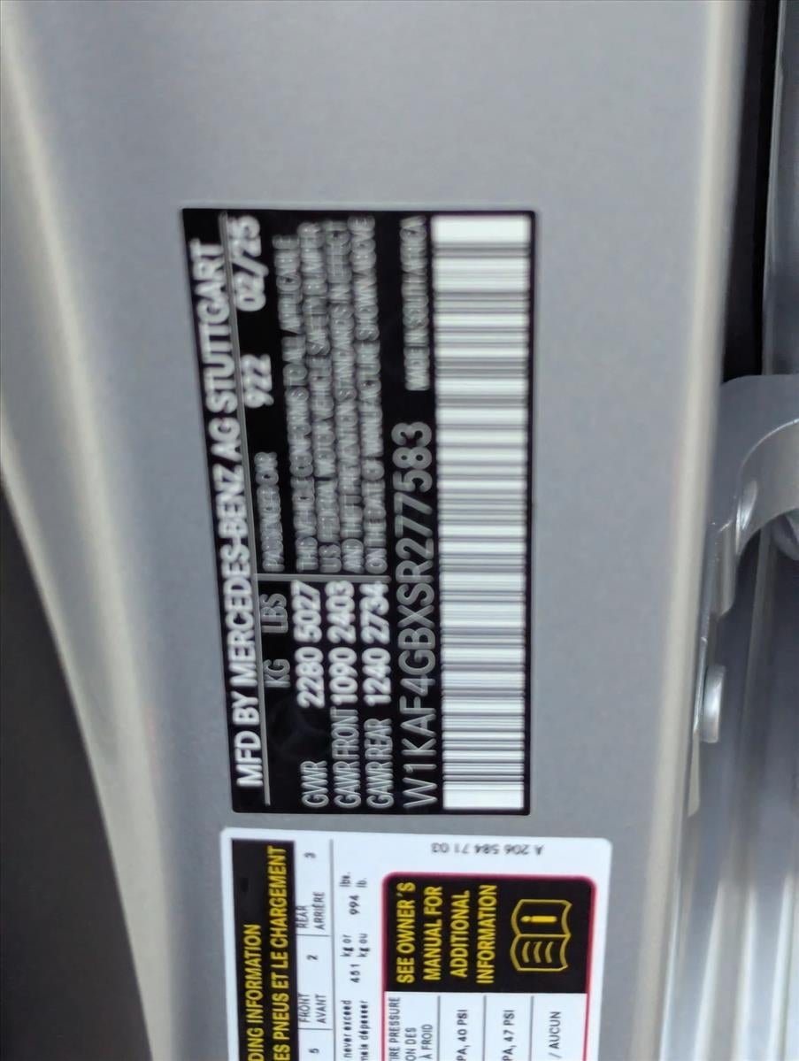 2025 Mercedes-Benz C-Class C 300 Sedan