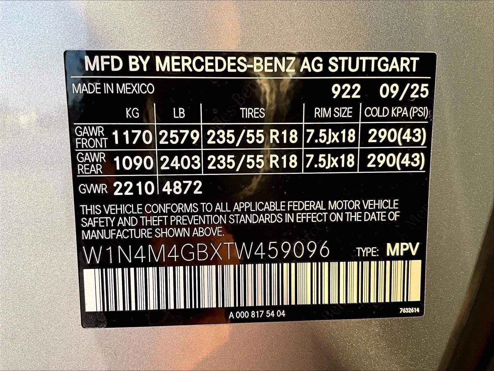 2026 Mercedes-Benz GLB GLB 250 SUV