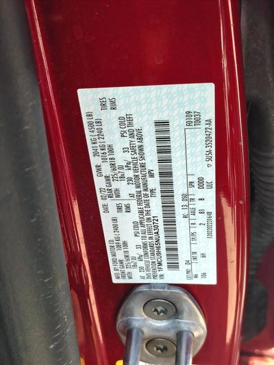 2022 Ford Escape SEL AWD