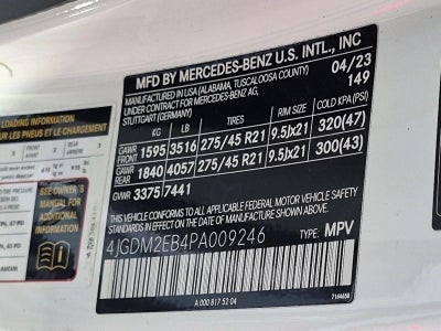 2023 Mercedes-Benz EQS EQS 450 4MATIC® SUV