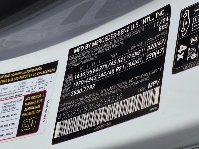 2025 Mercedes-Benz EQS Maybach EQS 680 4MATIC® SUV