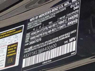 2021 Mercedes-Benz GLS GLS 450 4MATIC® SUV