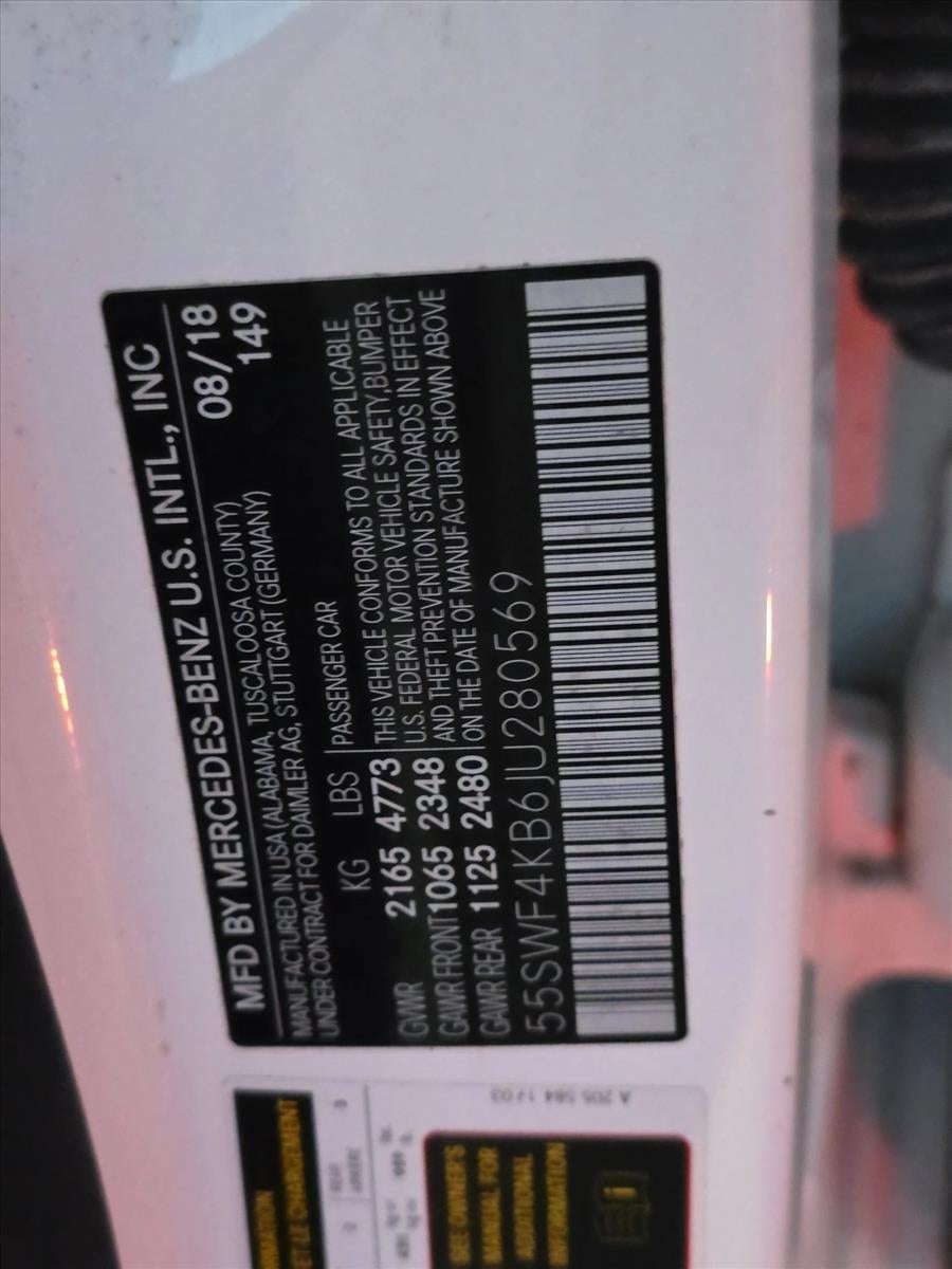 2018 Mercedes-Benz C-Class C 300 4MATIC® Sedan