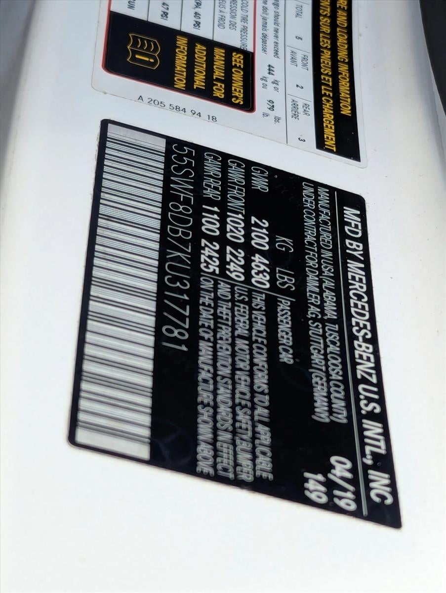 2019 Mercedes-Benz C-Class C 300 Sedan