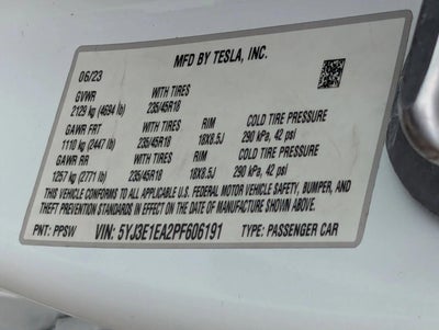 2023 Tesla Model 3 RWD