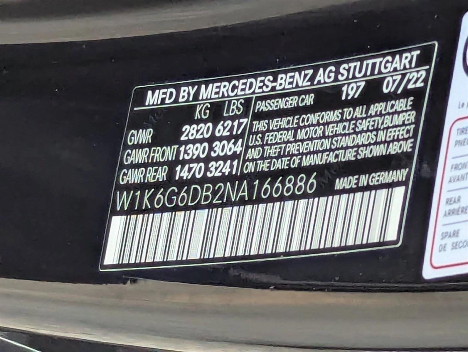 2022 Mercedes-Benz S-Class S 500 4MATIC® Sedan