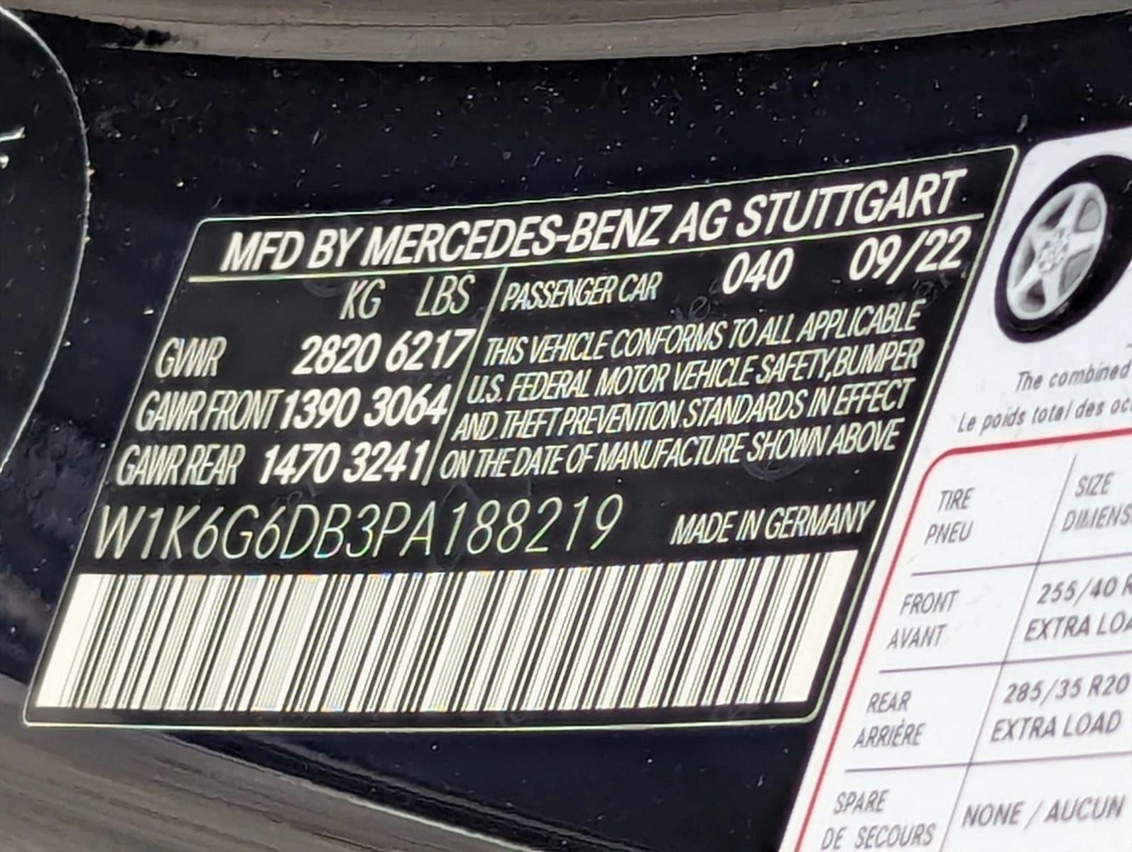 2023 Mercedes-Benz S-Class S 500 4MATIC® Sedan