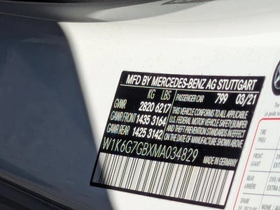 2021 Mercedes-Benz S-Class S 580 4MATIC® Sedan