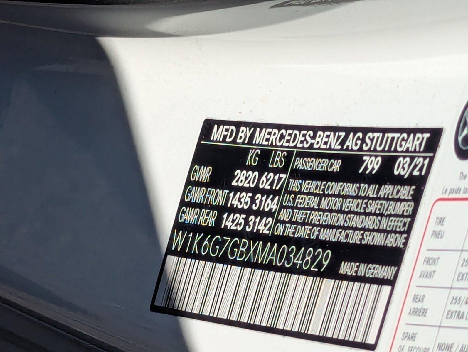 2021 Mercedes-Benz S-Class S 580 4MATIC® Sedan