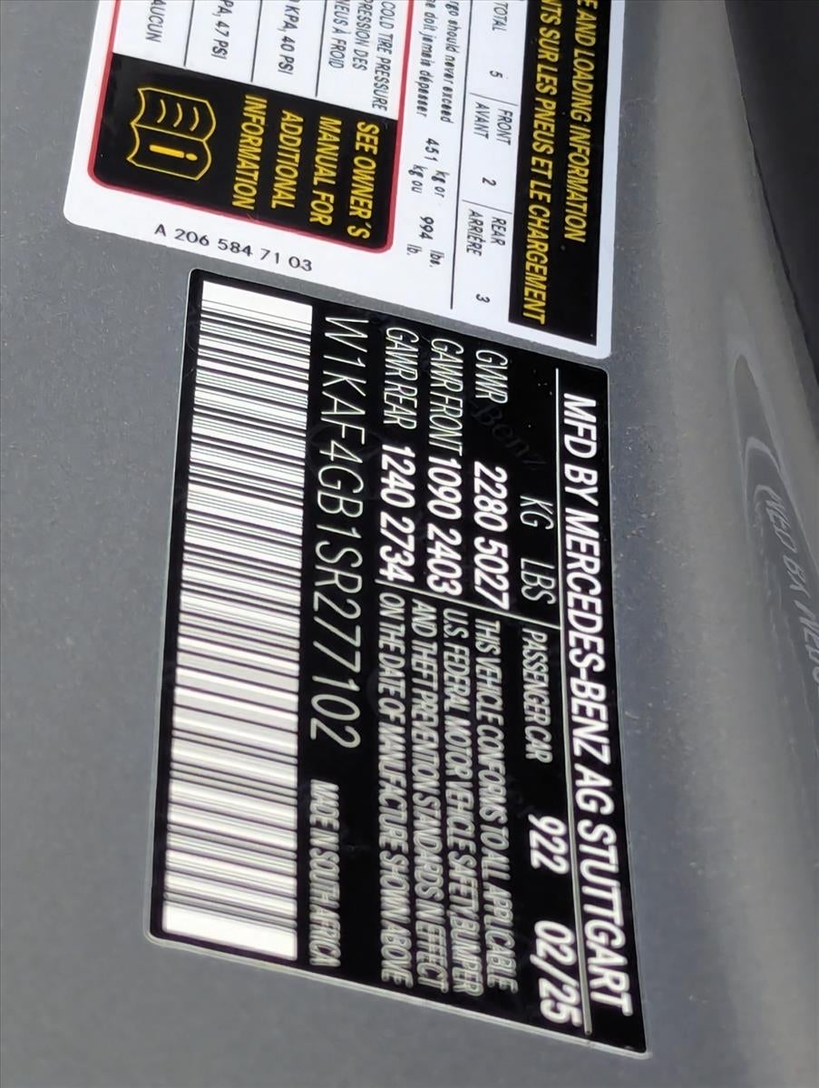 2025 Mercedes-Benz C-Class C 300 Sedan