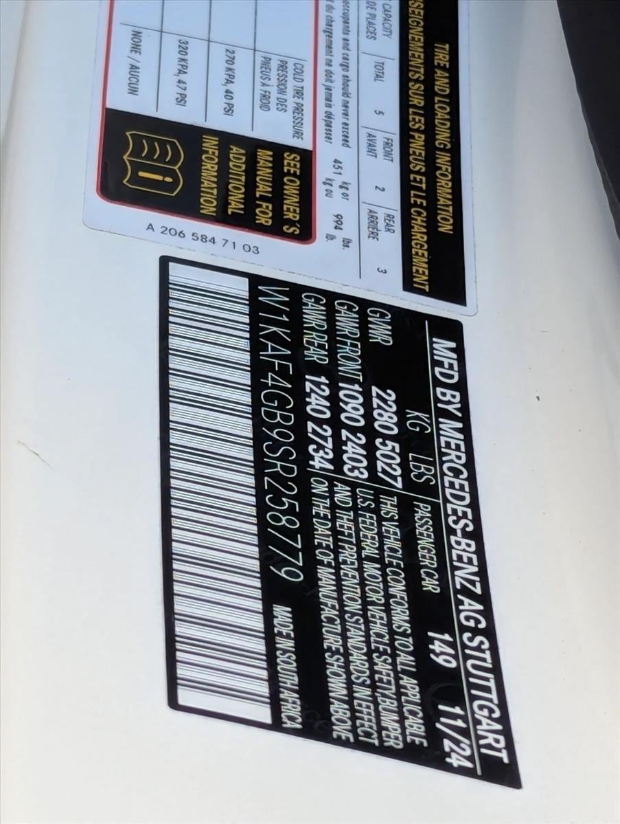 2025 Mercedes-Benz C-Class C 300 Sedan