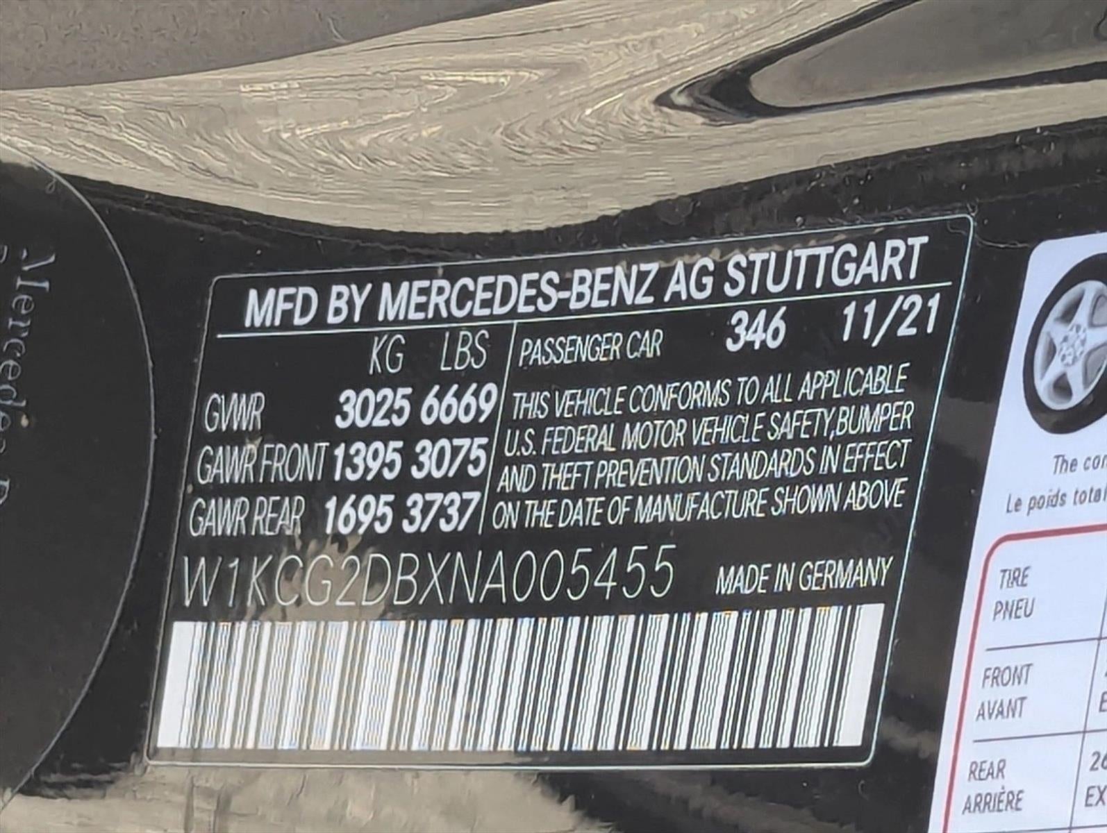 2022 Mercedes-Benz EQS EQS 450+ Sedan