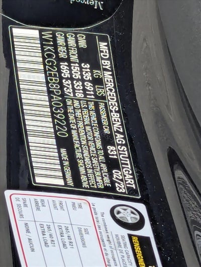 2023 Mercedes-Benz EQS EQS 450 4MATIC® Sedan