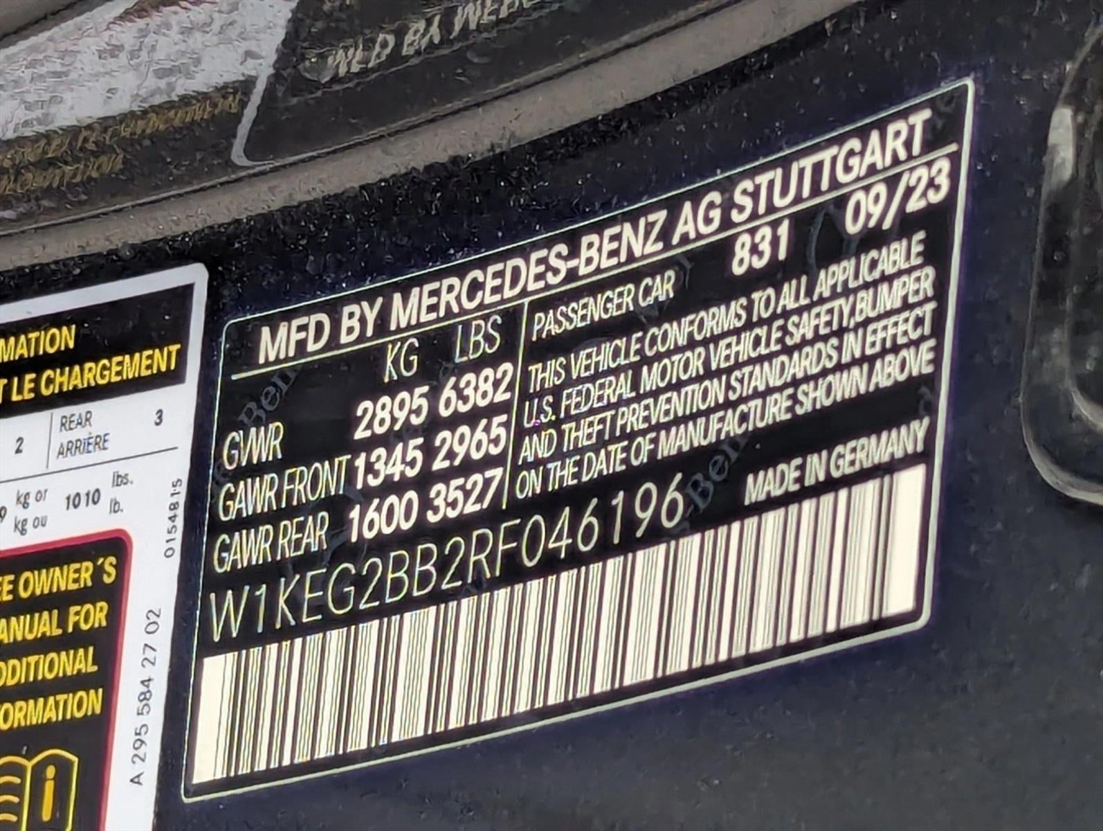 2024 Mercedes-Benz EQE EQE 350+ Sedan