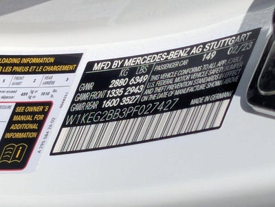 2023 Mercedes-Benz EQE EQE 350+ Sedan